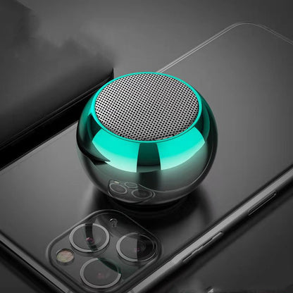 Wireless Bluetooth Speaker Mini Stereo High Volume Outdoor Portable Gadgets dealsniper-net Gradient green USB