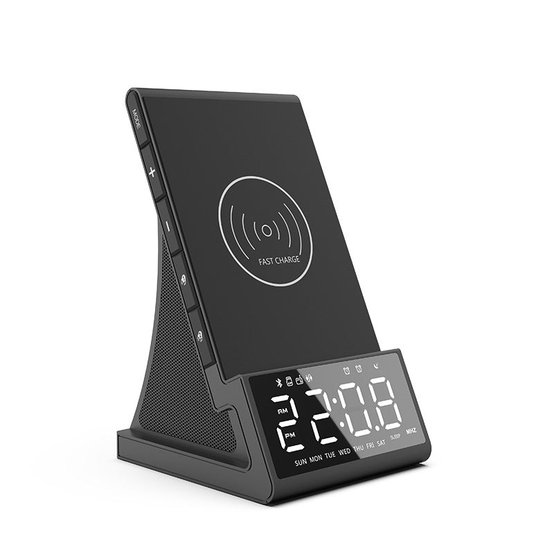 Bluetooth Charging Alarm Clock Gadgets dealsniper-net Black EU