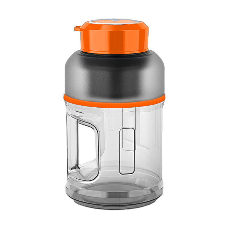 1500ml Portable Blender Cup Fruit Mixers Fruit Extractors Handheld Outdoor DealSniper.net Orange USB