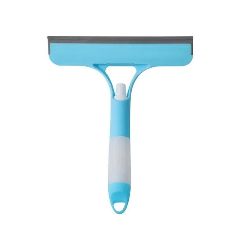 Multi-function Glass Wiper Home Cleaning Brush Sprayer House DealSniper.net Blue