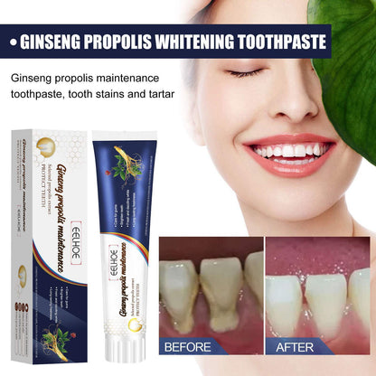 EELHOE Ginseng & Propolis Whitening Toothpaste Beauty dealsniper-net