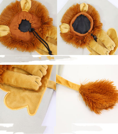 Soft Pet Carriers Lion Design Portable Breathable Bag Pets Gym From House