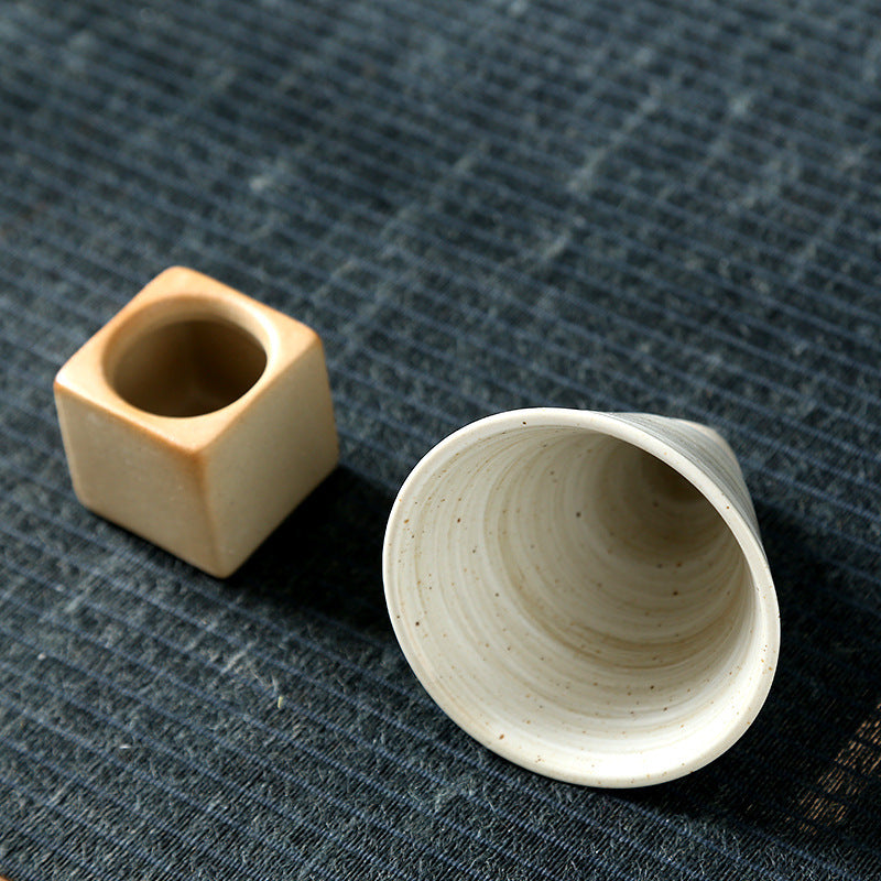 Stoneware Espresso Cup Vintage Ceramic Kitchen DealSniper.net