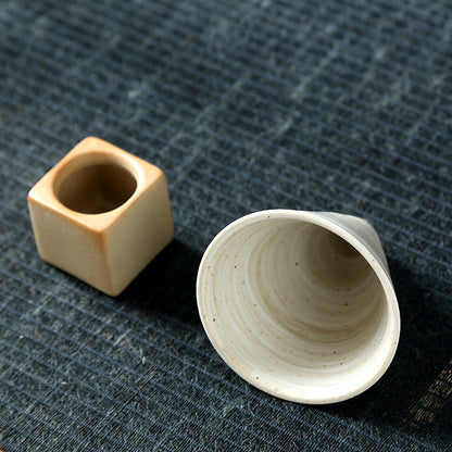 Stoneware Espresso Cup Vintage Ceramic Kitchen DealSniper.net