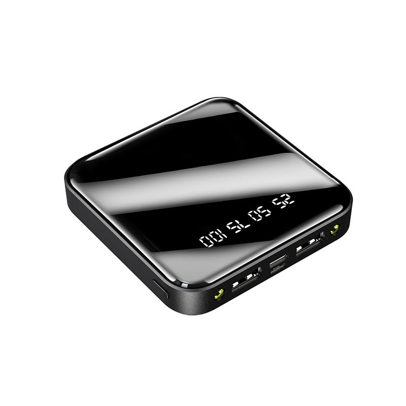 10000 mAh Power Bank Charging Treasure Gadgets dealsniper-net Black 20000mAh
