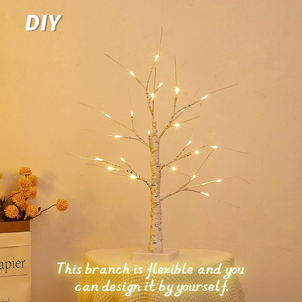 USB Birch Light Home Decor Gym From House