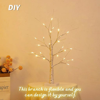 USB Birch Light Home Decor Gym From House