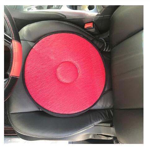 360 Degree Rotation Seat Cushion Mats For Chair Car Chair Cushion Vehicle Gym From House Circle Red2