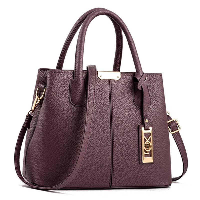 new fashion one-shoulder bag tote bag for women Women dealsniper-net Purple