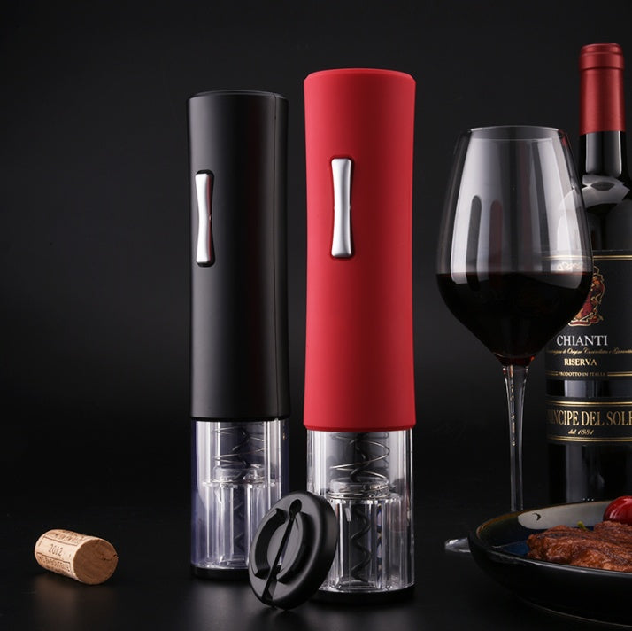 Electric Wine Opener Corkscrew Foil Cutter Set Kitchen Gym From House