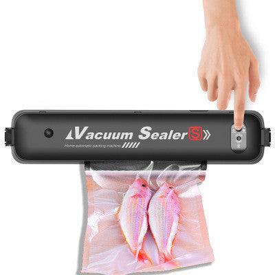 Household Vacuum Sealing Machine Kitchen dealsniper-net Black Australian