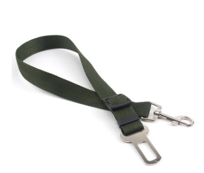 Fixed Strap Polyester Dog Strap Dog Leash Dog Leash Pets dealsniper-net 70cm Army Green