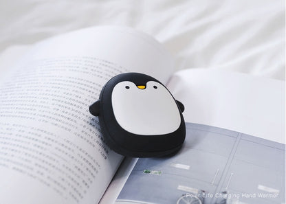 Cute Cartoon Penguin Polar Bear Electric Hand Warmers Heating Pocket Kids Gym From House