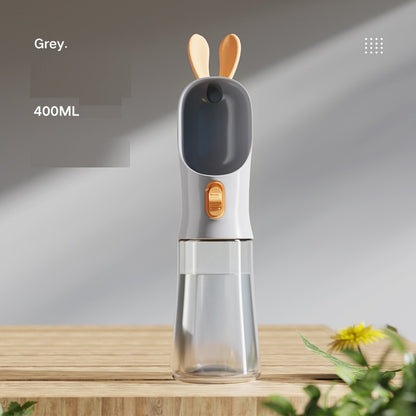 Pets Go Out Portable Feeding And Water Feeding Cup Pets DealSniper.net Grey Water cup