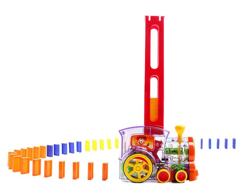 Domino dominoes electric Thomas little train blocks, Puzzle kids toys DealSniper.net