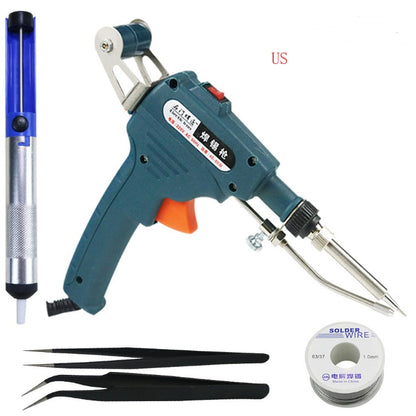 Automatic tin soldering machine with manual soldering gun an Tools DealSniper.net US Internal heat