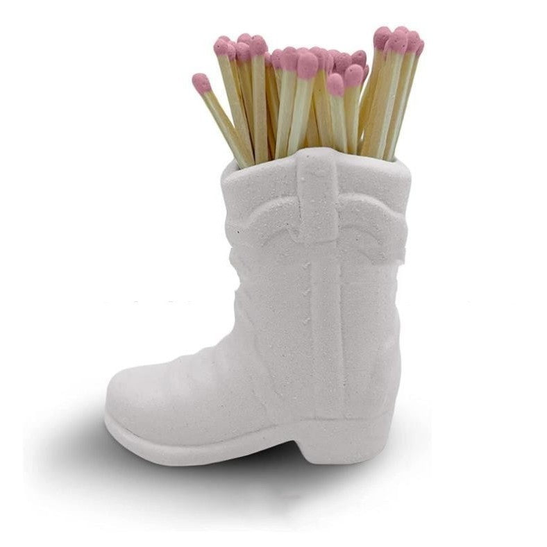 Ceramic Boots Matchbox Simple Home Home Decor dealsniper-net