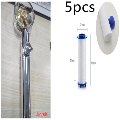 New Turbo Propeller Shower Head Water Saving High Pressure Flow