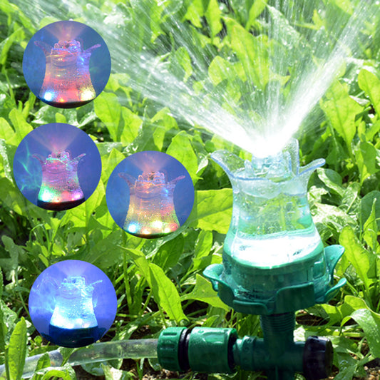 LED Sprinkler Outdoor Garden Lawn Colorful Light Garden dealsniper-net