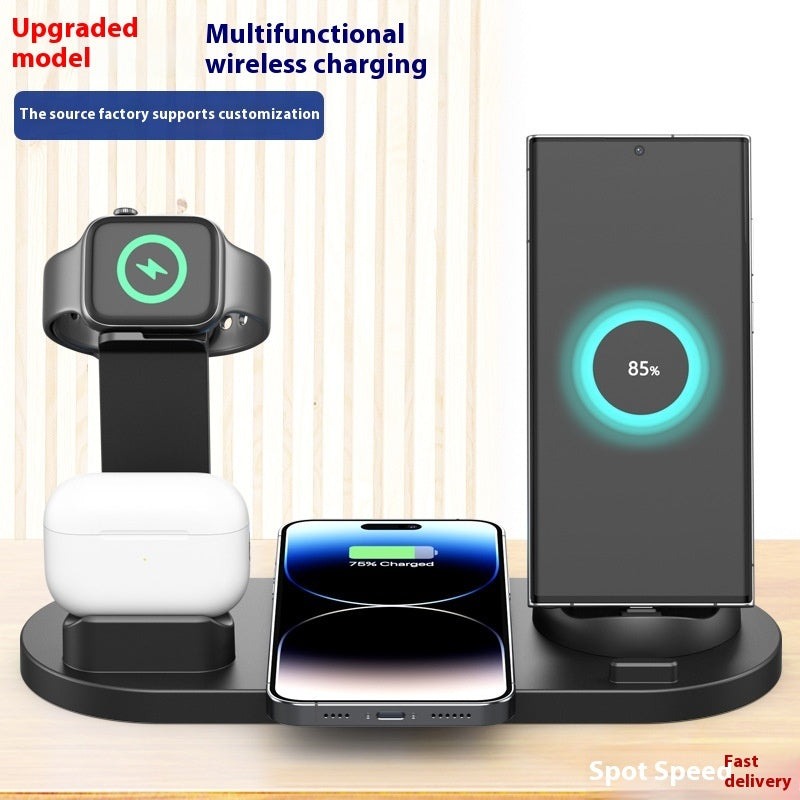 Mobile Phone Wireless Charger Headset Recharge Stand Watch Stand Electronics DealSniper.net