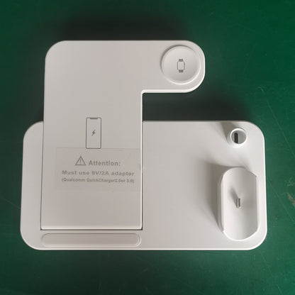 New Foldable Wireless Charger Stand Electronics Gym From House White