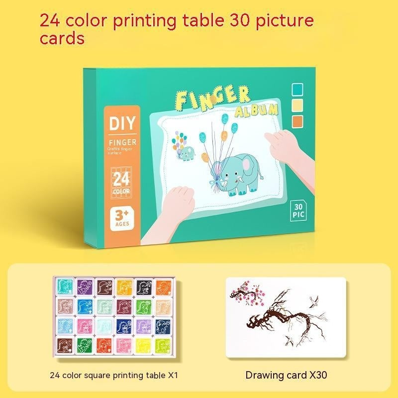 Washable Non-toxic Kindergarten Paint Hand Palm Painting