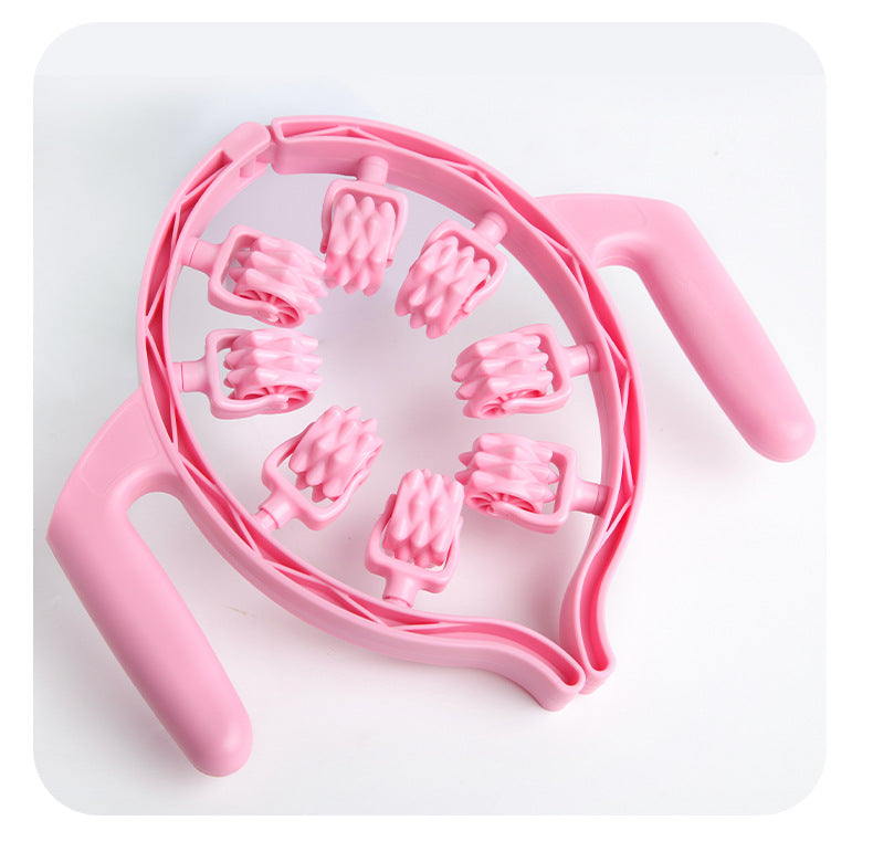 Ring Leg Massage Machine Multi-function Auxiliary Health dealsniper-net Cherry Blossom Powder