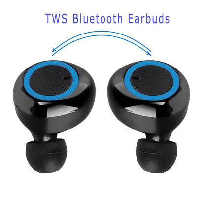 Waterproof Bluetooth 5.0 Wireless Earbuds Headphone Gadgets dealsniper-net
