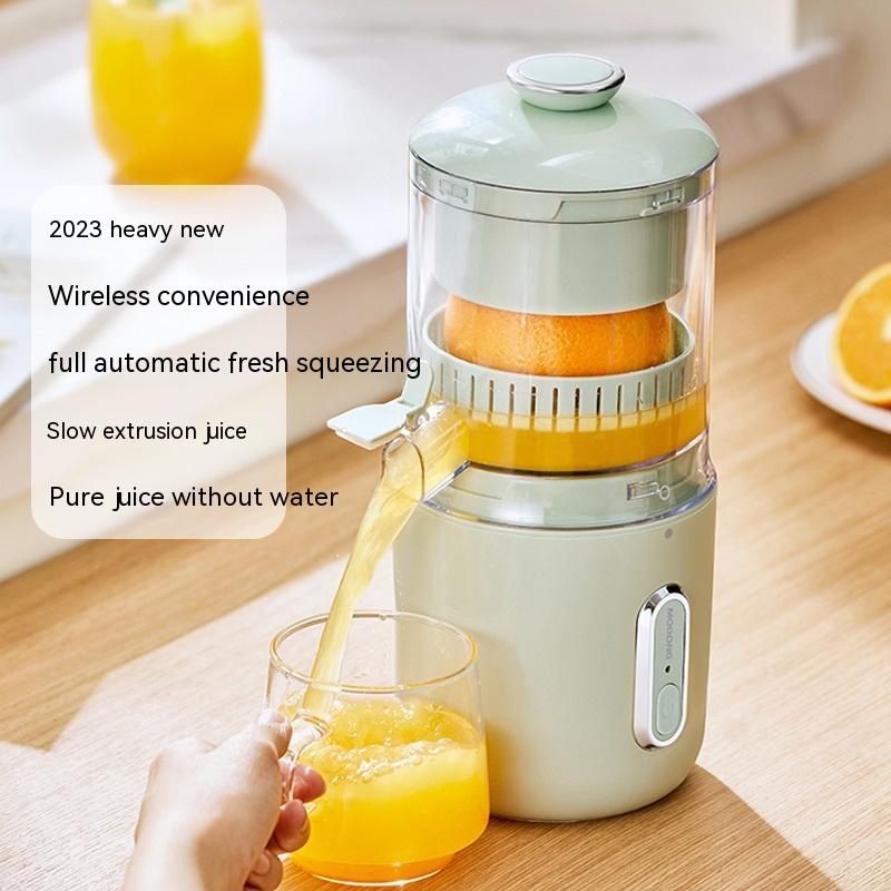 Electric Juicer Steel Orange Lemon Blender USB Portable Kitchen dealsniper-net Fresh Green