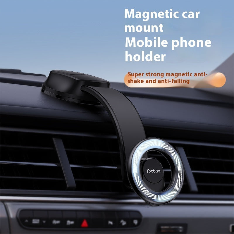 Magnetic Charging On-board Bracket Wireless Charger Vehicle DealSniper.net Black D006 Magnetic