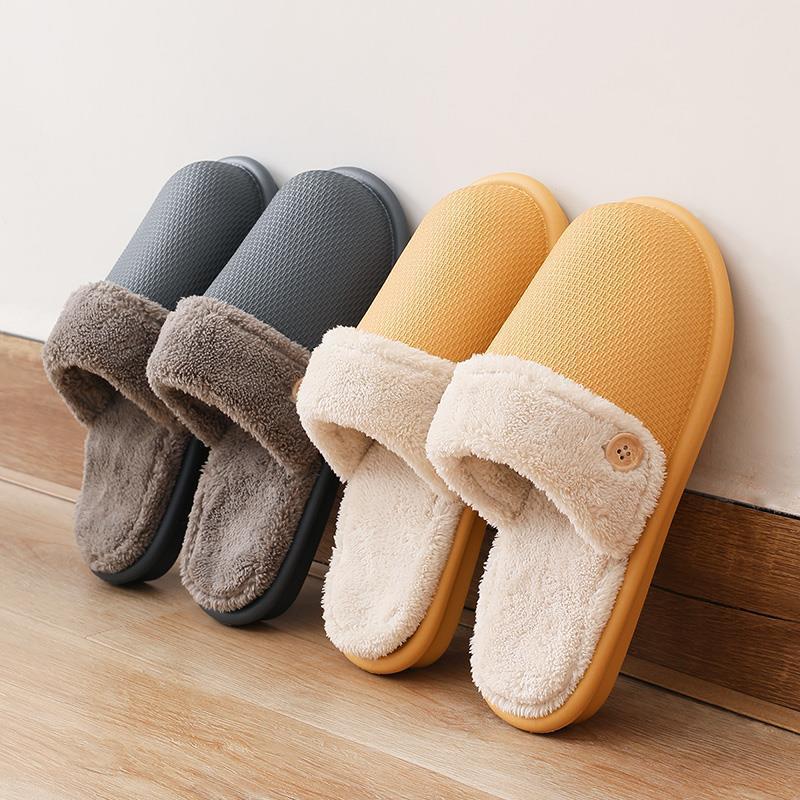 Winter Home Slippers Detachable Washable House Shoes For Women Beauty Gym From House
