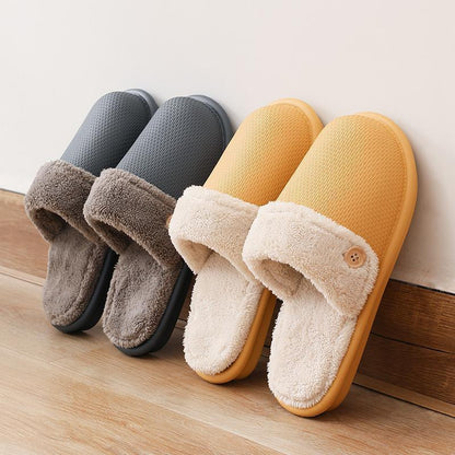 Winter Home Slippers Detachable Washable House Shoes For Women Beauty Gym From House
