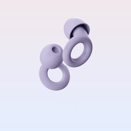 Noise-reducing Earplug For Quiet Sleep Health DealSniper.net Purple