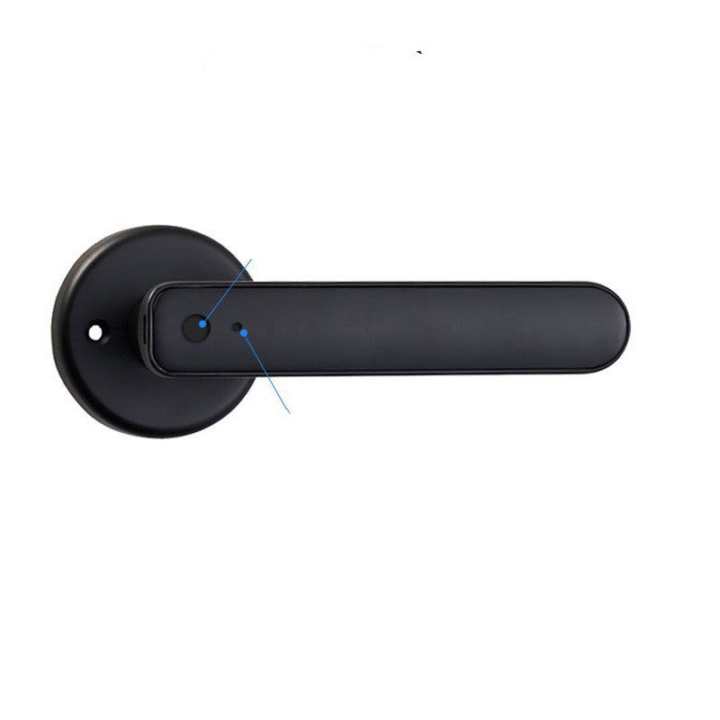 Electronic Home Smart Lock Fingerprint Lock House dealsniper-net Black