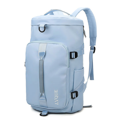 Waterproof Gym Fitness Bag Outdoor Travel Sport Travel dealsniper-net Light Blue