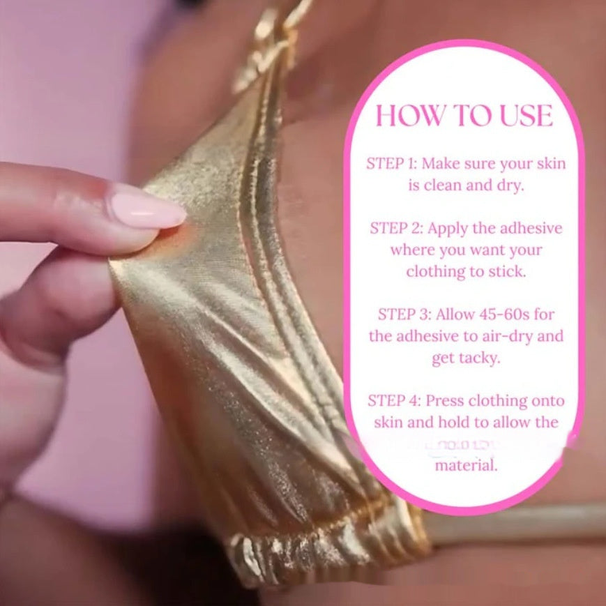 Invisible Long-lasting Fixed Shoulder Strap Anti-slip Glue Beauty DealSniper.net