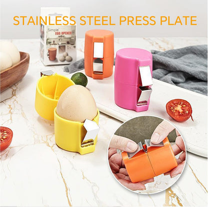 Egg Shell Opener For Hard Boiled Eggs Egg Peeler Tool Handheld Kitchen Gym From House