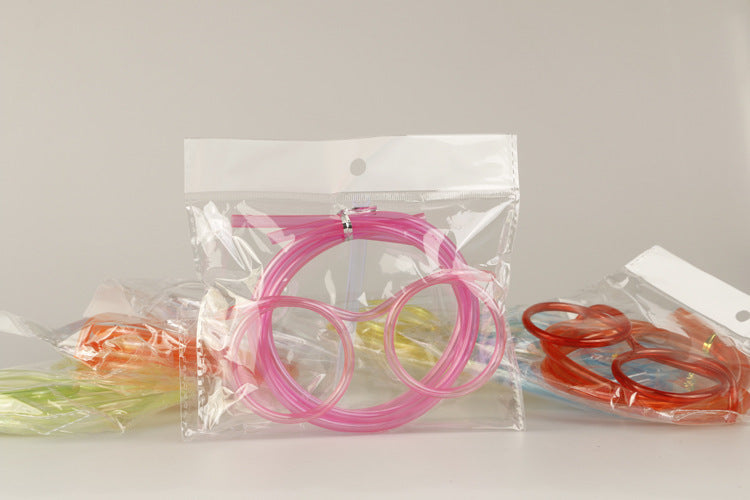 And Funny Creative Art DIY Styling Straws Kids DealSniper.net Round framepink