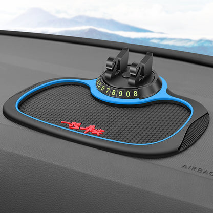 Car Accessories Dashboard Mobile Phone Bracket Anti-slip Mat Vehicle dealsniper-net Blue1 One size