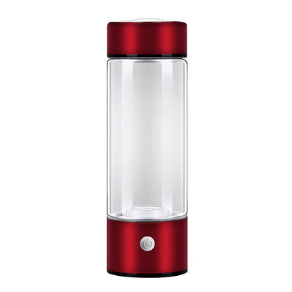 Hydrogen Water Bottles Electric Hydrogen Rich Water Generator Kitchen dealsniper-net Red 401 500ml