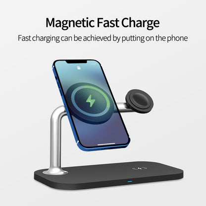 Cross-border Three-in-one Magnetic Wireless Charger