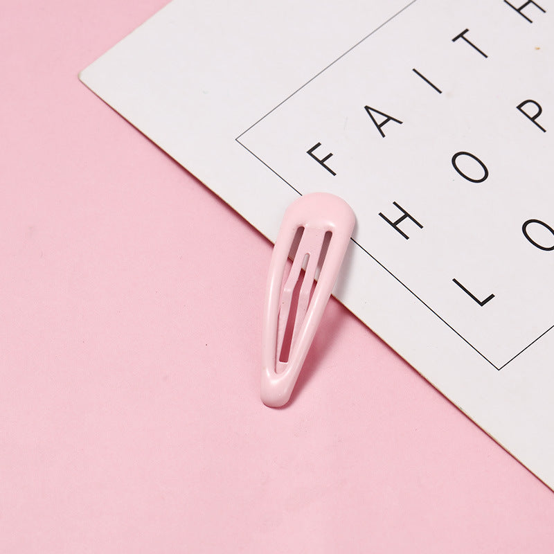 Color Drop-shaped Drop Oil BB Clip Beauty DealSniper.net Pink