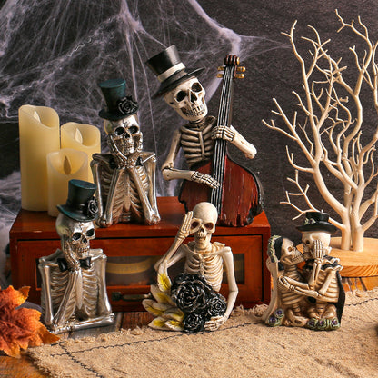 Cross-border Halloween Cartoon Skull Characters Ornaments Chamber Holidays DealSniper.net
