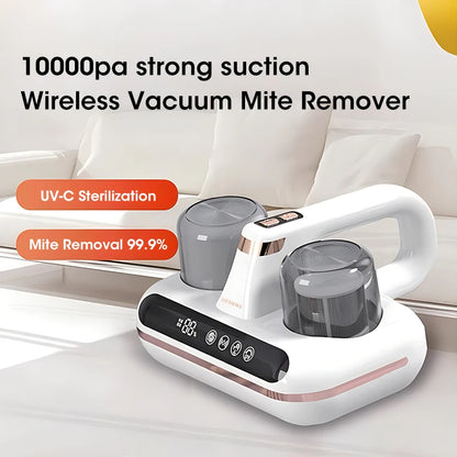 New Mattress Vacuum Mite Remover Cordless Handheld Cleaner House dealsniper-net