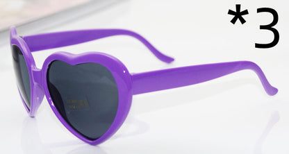 Night Lights Change Love Special Effects Glasses Sunglasses Deals DealSniper.net 3pcs Purple