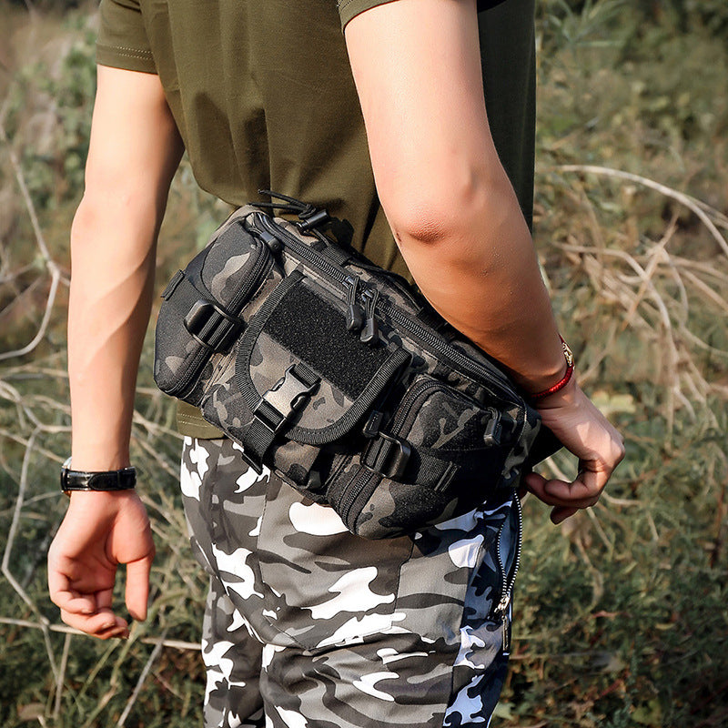 Outdoor military fan tactical belt bag Men dealsniper-net