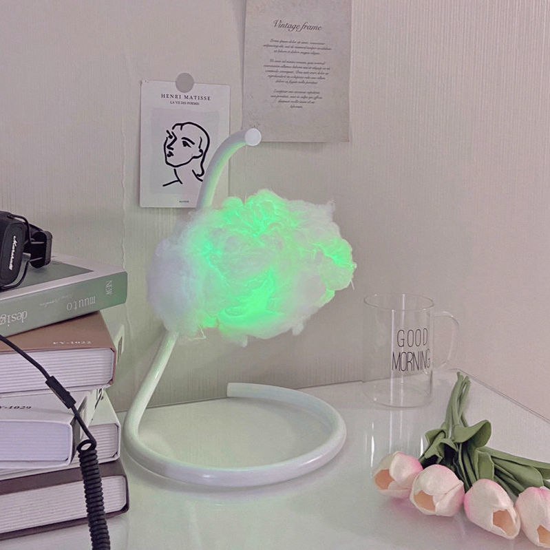 High Value Creative Atmosphere Lamp Home Decor dealsniper-net Green light 8th Dimming Mode USB