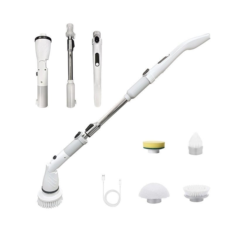 Multi-functional New Electric Cleaning Brush Wireless House Gym From House Gray USB