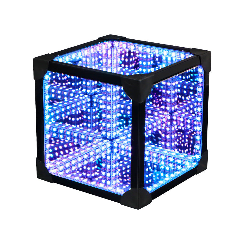 Thousand Mirrors 3D Lamp Magic Cube Gaming Room Decorative