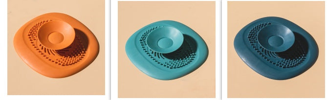 Bathroom Washbasin Drain Hair Catcher Kitchen Sewer Nausea Kitchen dealsniper-net Blue set4 1PC